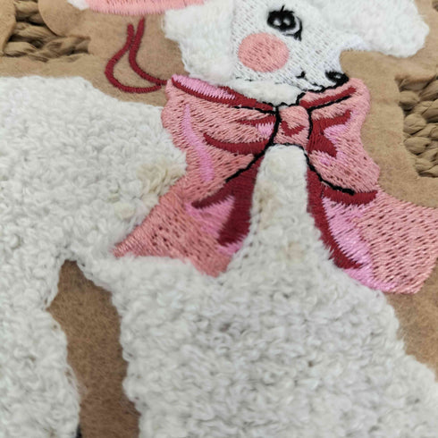 ポールアンドジョー PAUL&JOE ACCESSOIRES もこもこのヒツジ かごショルダーバッグ レディース